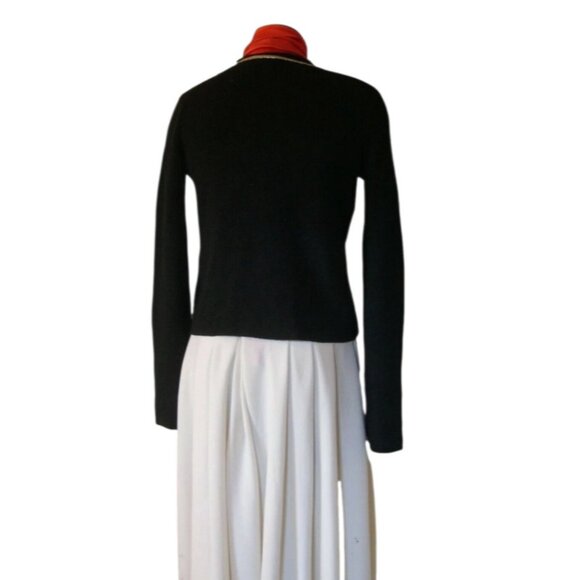 Maje Meridien Chain-Trim Cardigan Size 2 - Picture 7 of 16